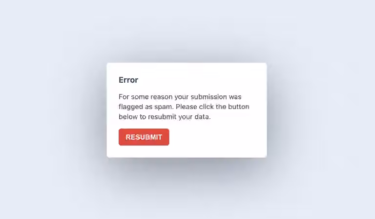 Snaptcha error